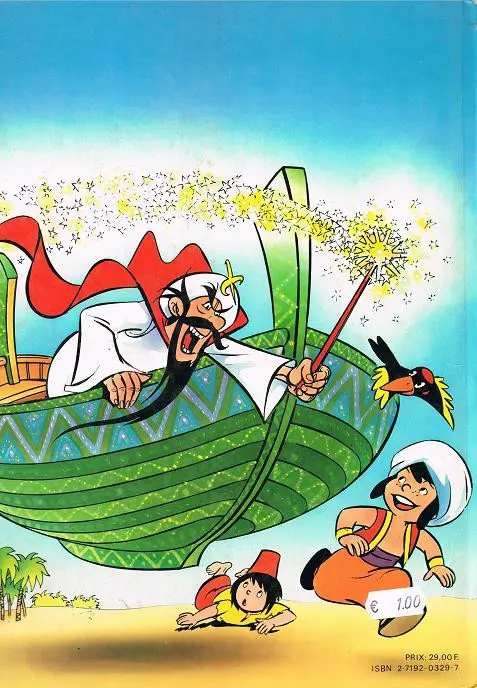 Verso de l'album Sindbad Tome 2 Le bateau fantôme