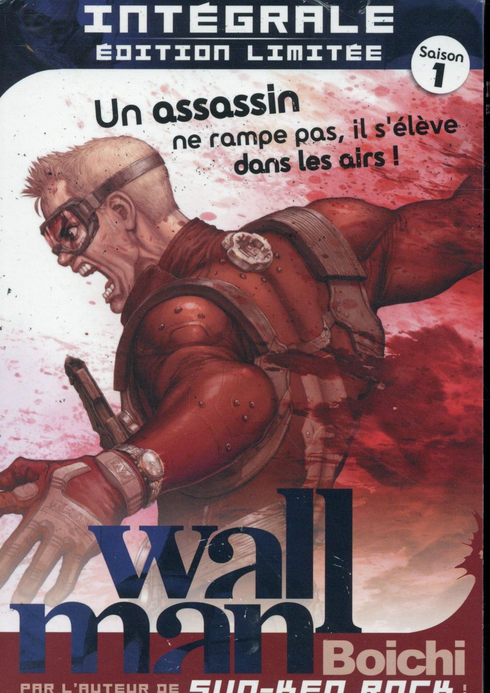 Verso de l'album Wallman Saison 1