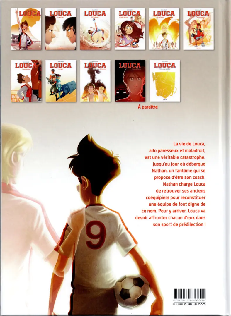 Verso de l'album Louca Tome 7 Foutu pour foutu