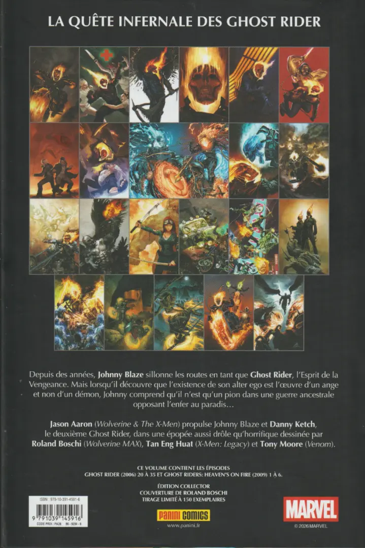 Verso de l'album Ghost Rider
