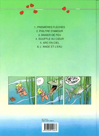 Verso de l'album Cupidon Tome 6 L'ange et l'eau
