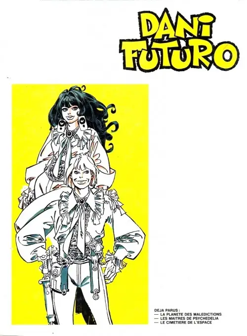 Verso de l'album Dani Futuro Tome 6 La fin d'un monde
