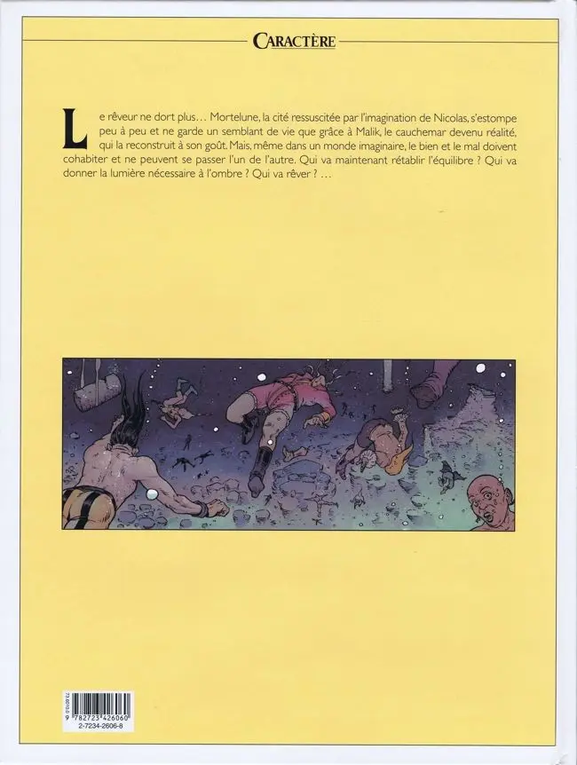 Verso de l'album Les eaux de Mortelune Tome 9 De profundis