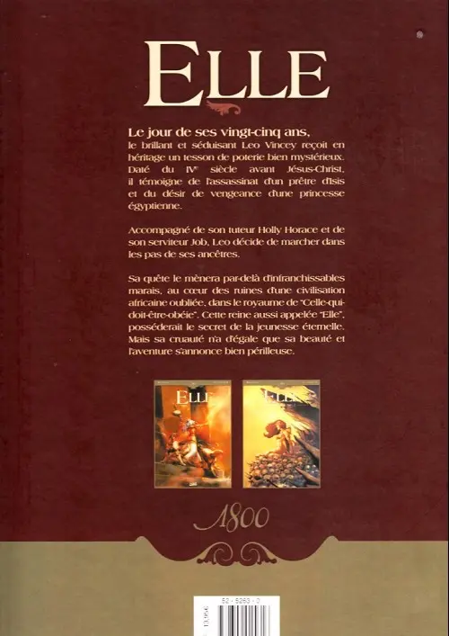 Verso de l'album Elle Tome 2 Celle-qui-voit-tout