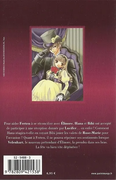 Verso de l'album La Fleur du démon 7