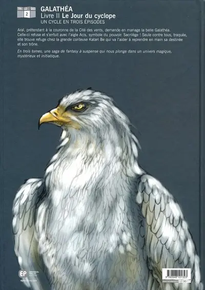 Verso de l'album Galathéa Tome 2 Le jour du cyclope