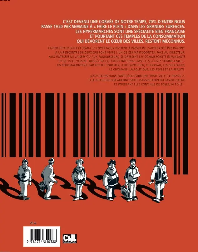Verso de l'album Le Grand A