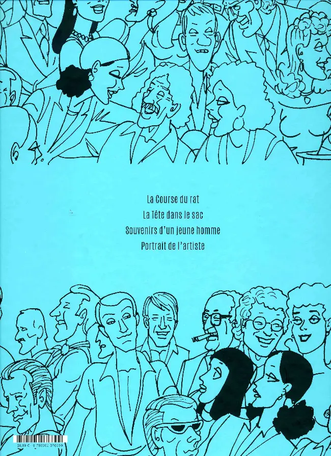 Verso de l'album Lauzier