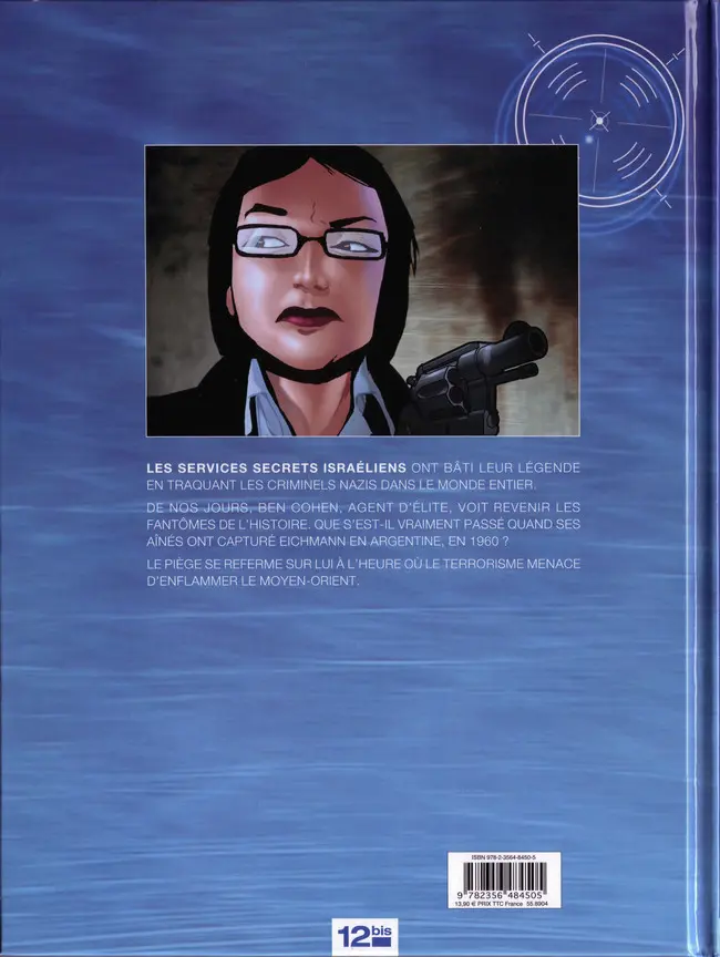 Verso de l'album Agents du Mossad Tome 3 Révélations