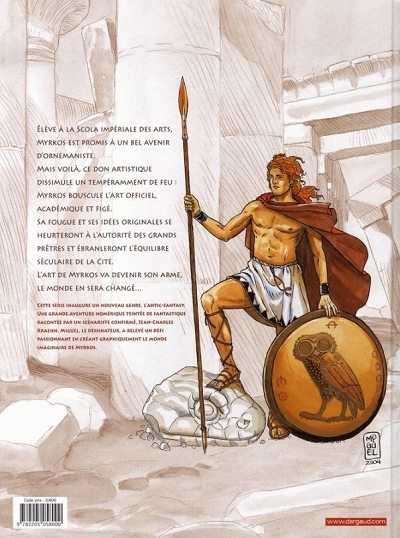 Verso de l'album Myrkos Tome 3 Le rebelle