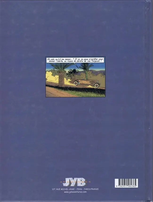 Verso de l'album Allan Mac Bride Tome 1 L'odyssée de Bahmès