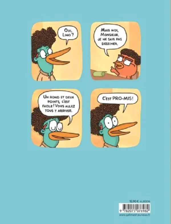 Verso de l'album Le Petit manuel qui t'apprend à dessiner Tome 1 Un rond, deux points