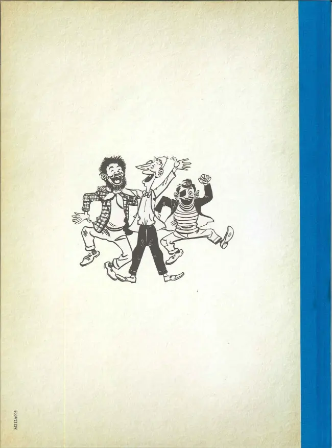 Verso de l'album Les Pieds Nickelés - La collection Tome 3 bis Les Pieds Nickelés arrivent