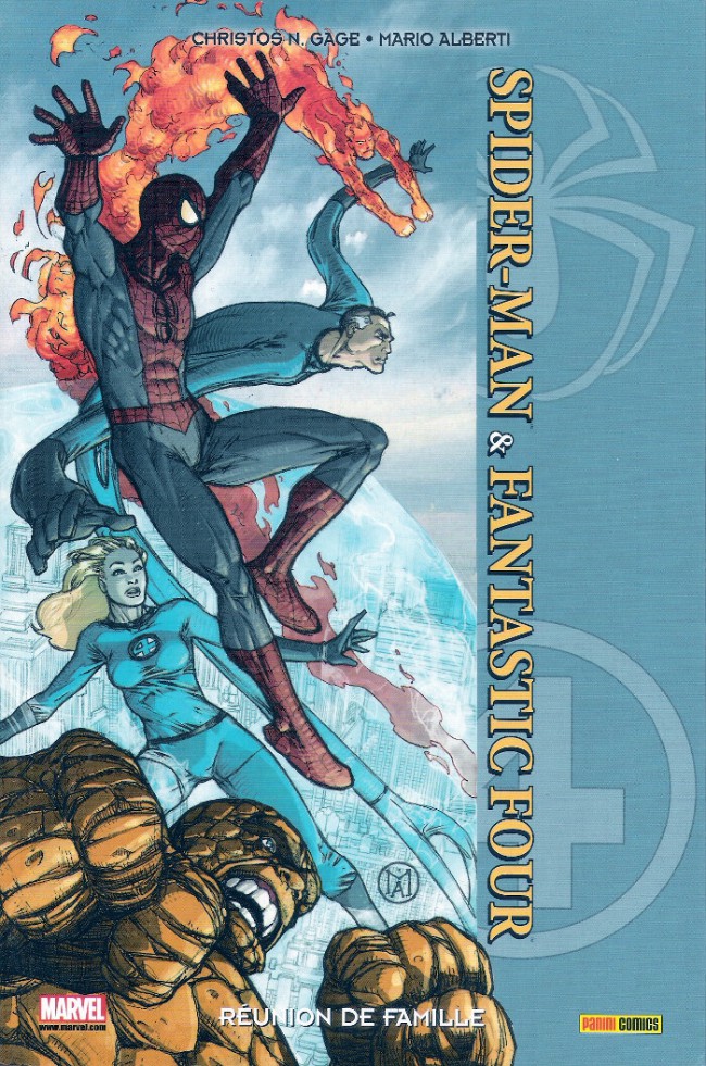 Couverture de l'album Spider-Man & Fantastic Four - Réunion de famille