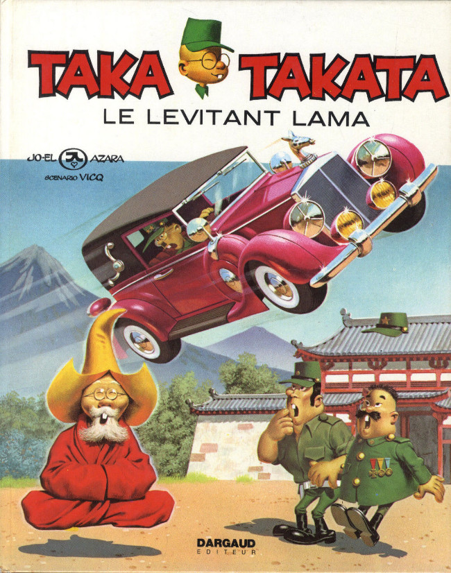 Couverture de l'album Taka Takata Tome 3 Le lévitant lama