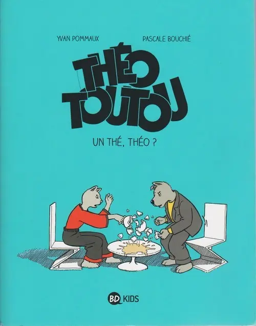 Couverture de l'album Théo Toutou Tome 3 Un thé, théo ?