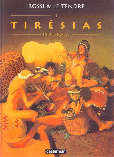 Couverture de l'album Tirésias Tome 1 L'outrage
