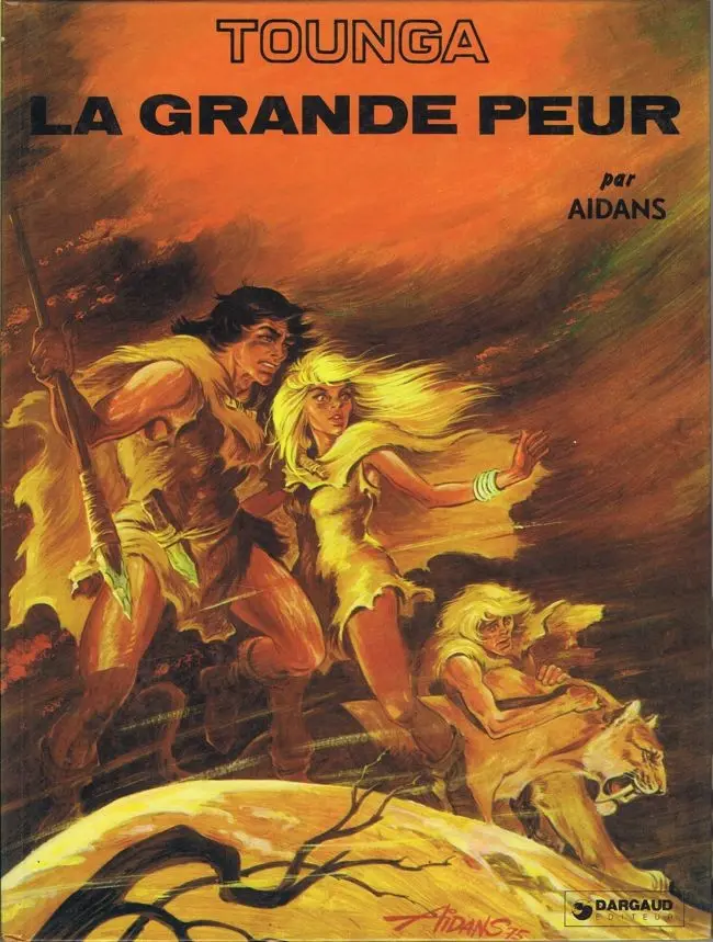 Couverture de l'album Tounga Tome 4 La grande peur
