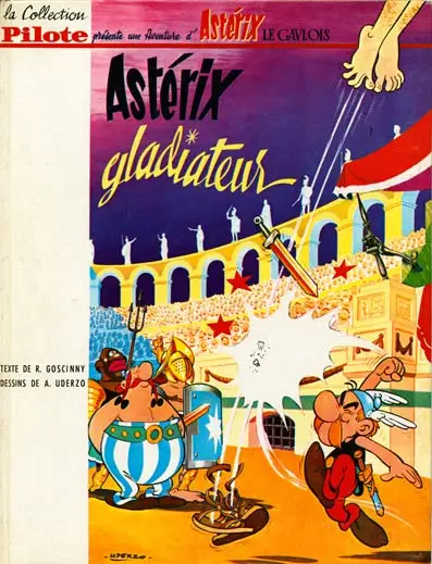 Couverture de l'album Astérix Tome 4 Astérix gladiateur