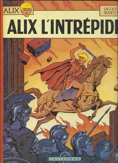 Couverture de l'album Alix Tome 1 Alix l'intrépide