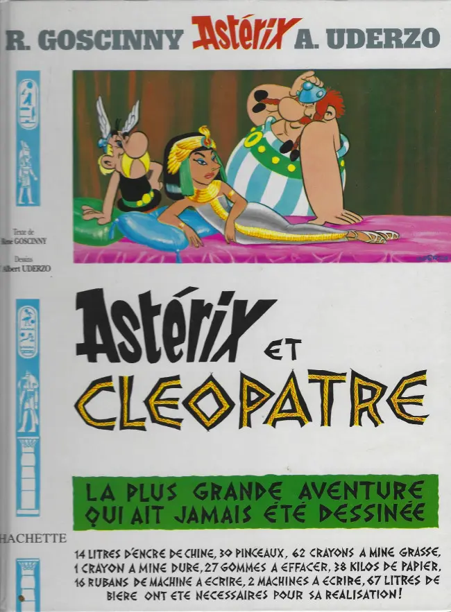 Couverture de l'album Astérix Tome 6 Astérix et Cléopâtre