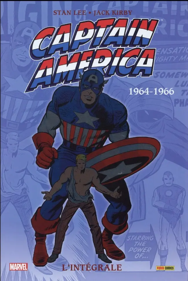 Couverture de l'album Captain America - L'intégrale Tome 1 1964-1966
