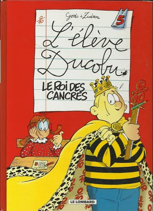 Couverture de l'album L'Élève Ducobu Tome 5 Le roi des cancres