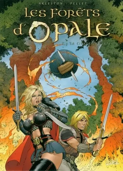 Couverture de l'album Les Forêts d'Opale Tome 3 La cicatrice verte