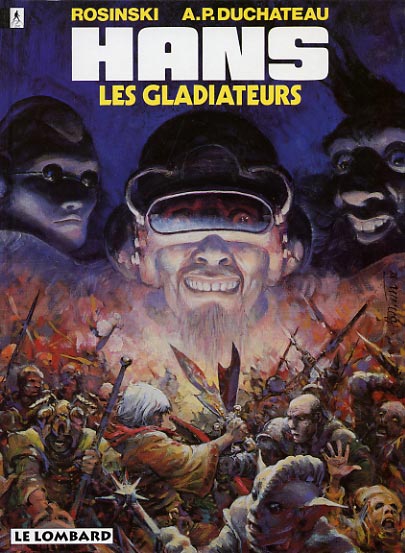 Couverture de l'album Hans Tome 4 Les gladiateurs