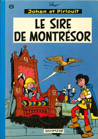 Couverture de l'album Johan et Pirlouit Tome 8 Le sire de Montrésor