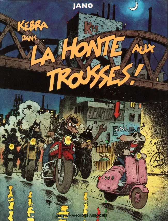 Couverture de l'album Kebra Tome 4 La honte aux trousses !
