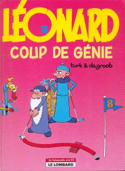 Couverture de l'album Léonard Tome 8 Coup de génie