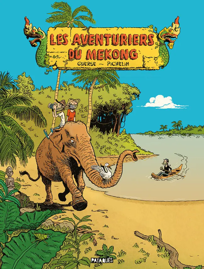 Couverture de l'album Les Aventuriers du Mékong
