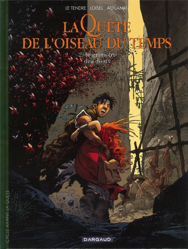 Couverture de l'album La Quête de l'oiseau du temps Avant la Quête Tome 2 Le grimoire des dieux