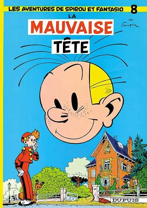 Couverture de l'album Spirou et Fantasio Tome 8 La mauvaise tête