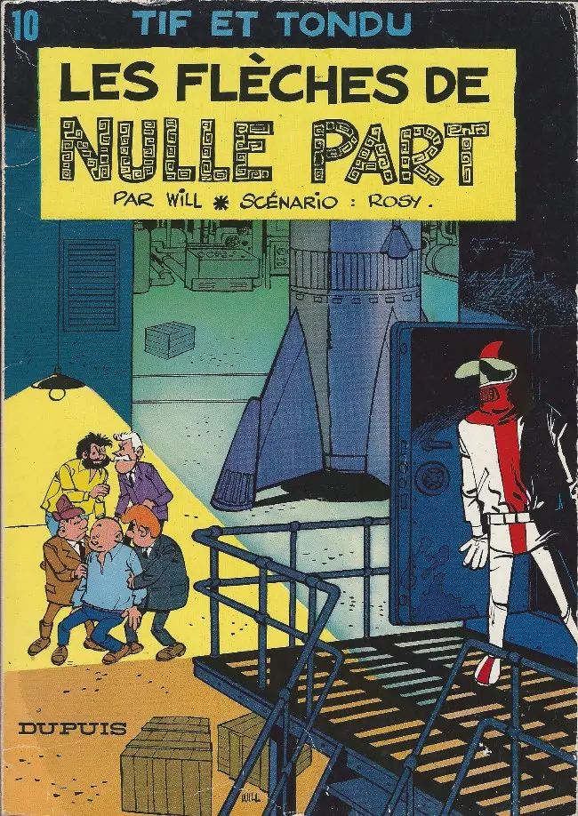 Couverture de l'album Tif et Tondu Tome 10 Les flèches de nulle part