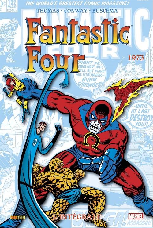 Couverture de l'album Fantastic Four - L'intégrale Tome 12 1973
