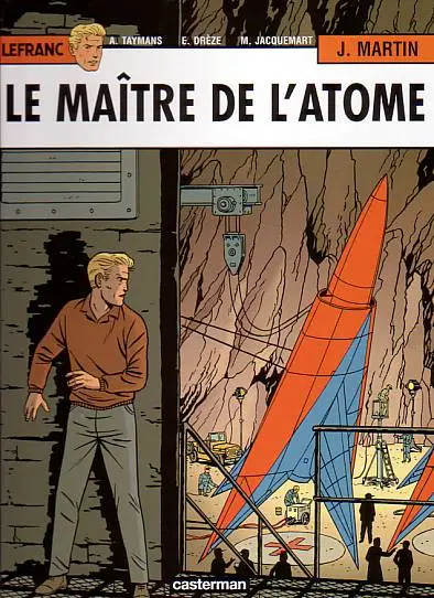 Couverture de l'album Lefranc Tome 17 Le maître de l'atome