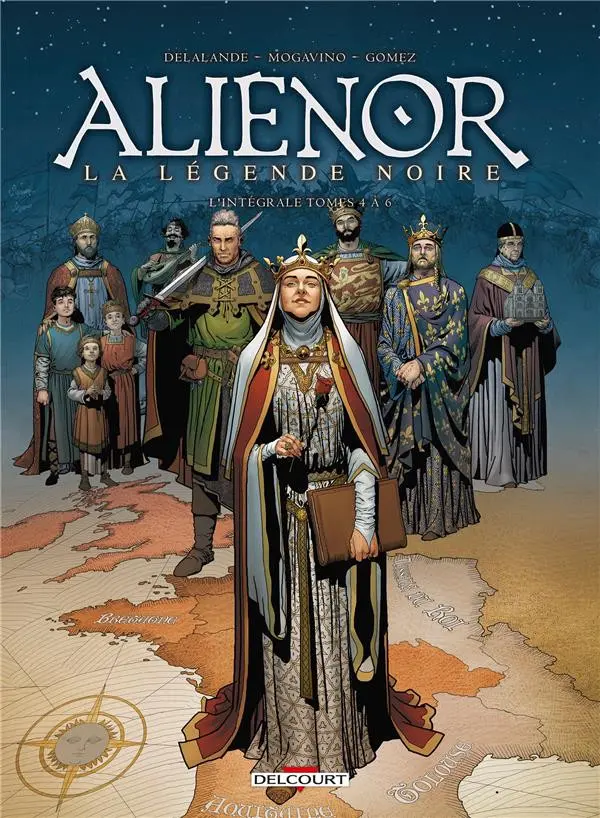 Couverture de l'album Les Reines de sang - Aliénor, la Légende noire L'intégrale - Tomes 4 à 6