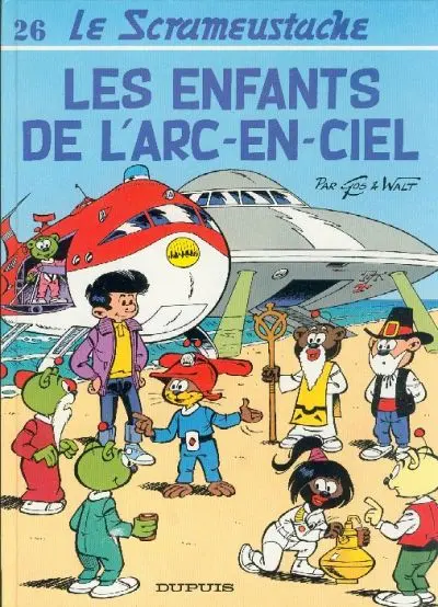 Couverture de l'album Le Scrameustache Tome 26 Les enfants de l'Arc-en-ciel