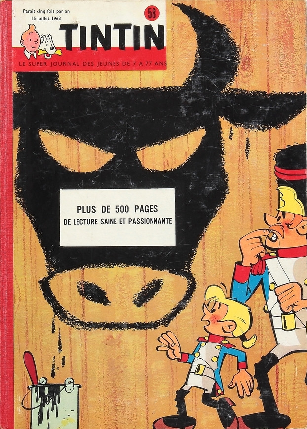 Couverture de l'album Tintin Tome 58