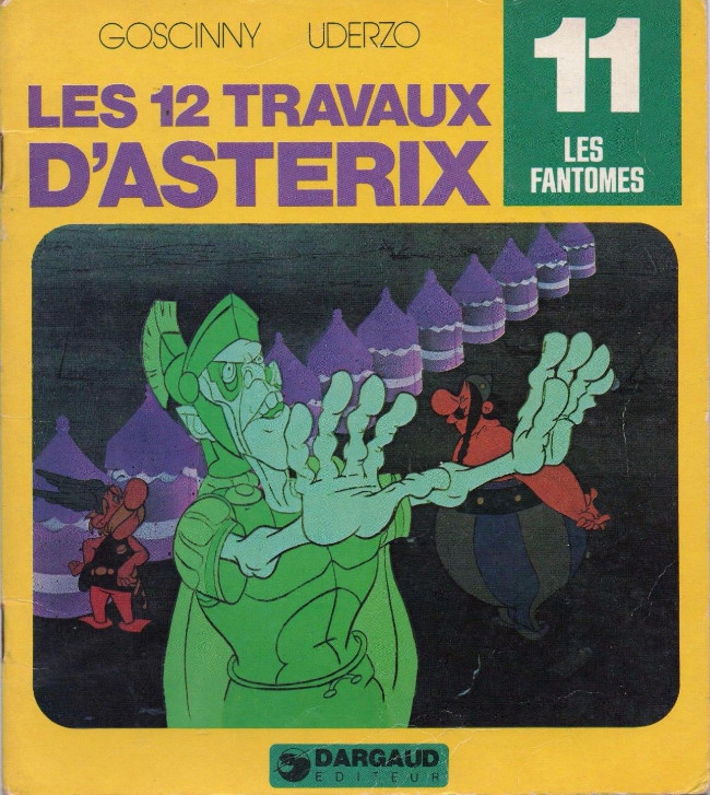 Couverture de l'album Les 12 travaux d'Astérix Tome 11 Les fantômes