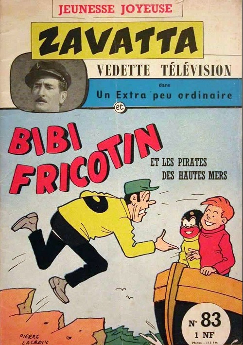 Couverture de l'album Bibi Fricotin Tome 83 Bibi Fricotin et les pirates des hautes mers