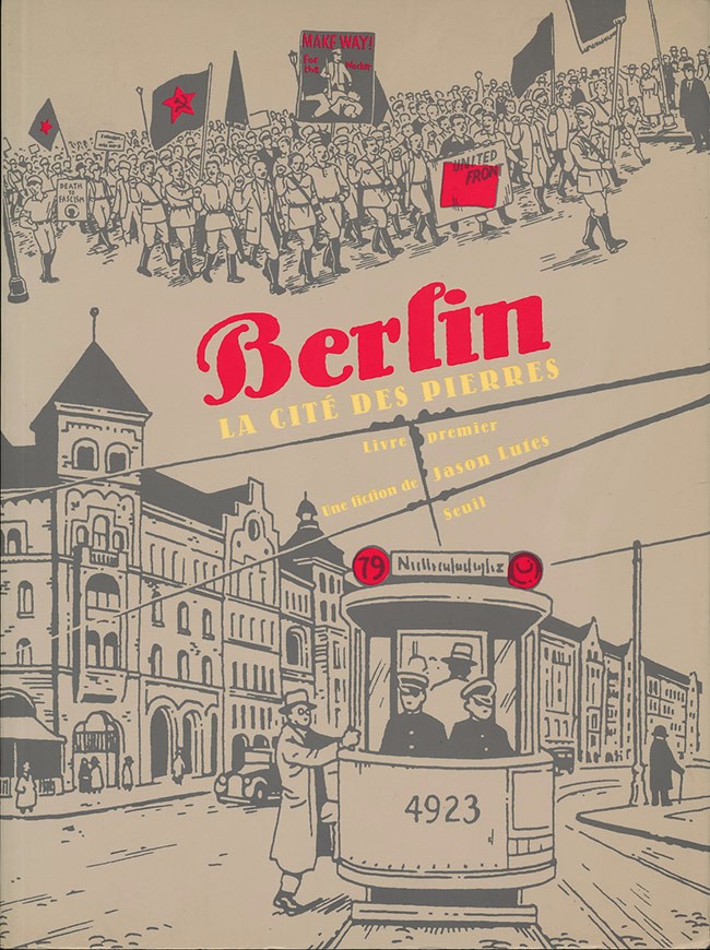 Couverture de l'album Berlin Livre Premier La cité des pierres