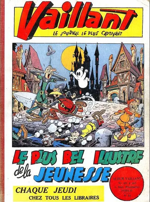 Couverture de l'album Vaillant 1ère série Album N° 24