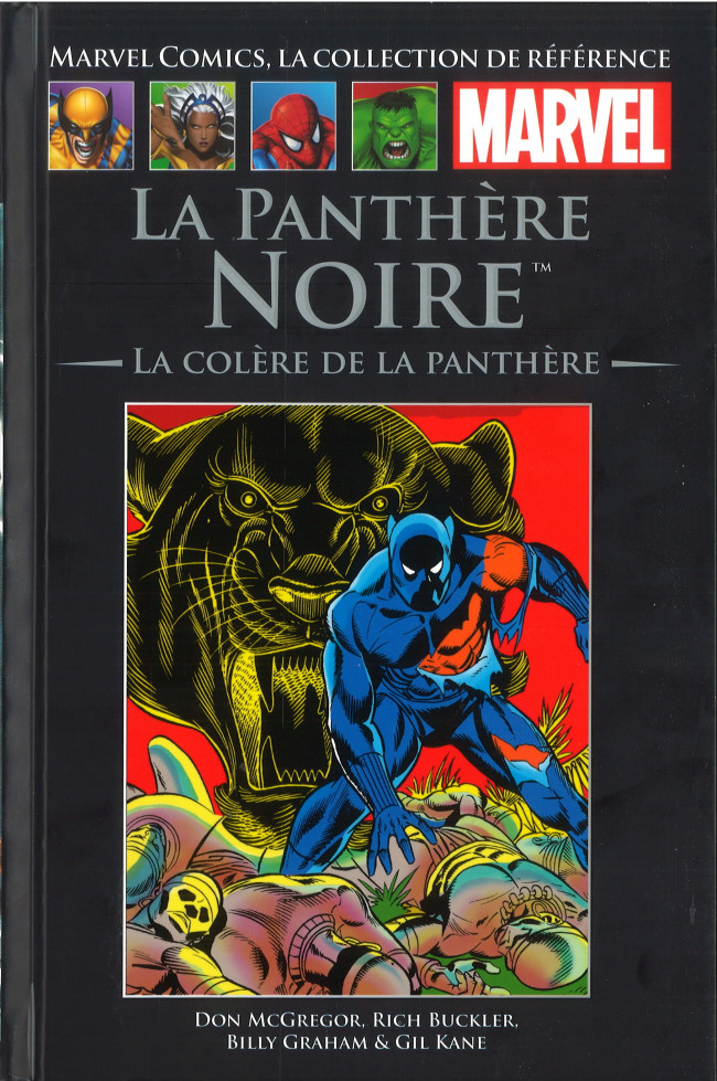 Couverture de l'album Marvel Comics - La collection de référence Tome 116 LA Panthères Noire - La Colère de la Panthère