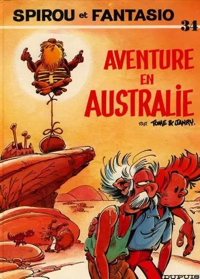 Couverture de l'album Spirou et Fantasio Tome 34 Aventure en Australie