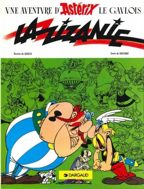 Couverture de l'album Astérix Tome 15 La zizanie