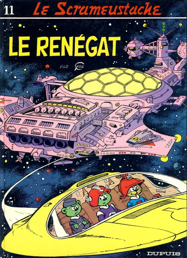 Couverture de l'album Le Scrameustache Tome 11 Le renégat