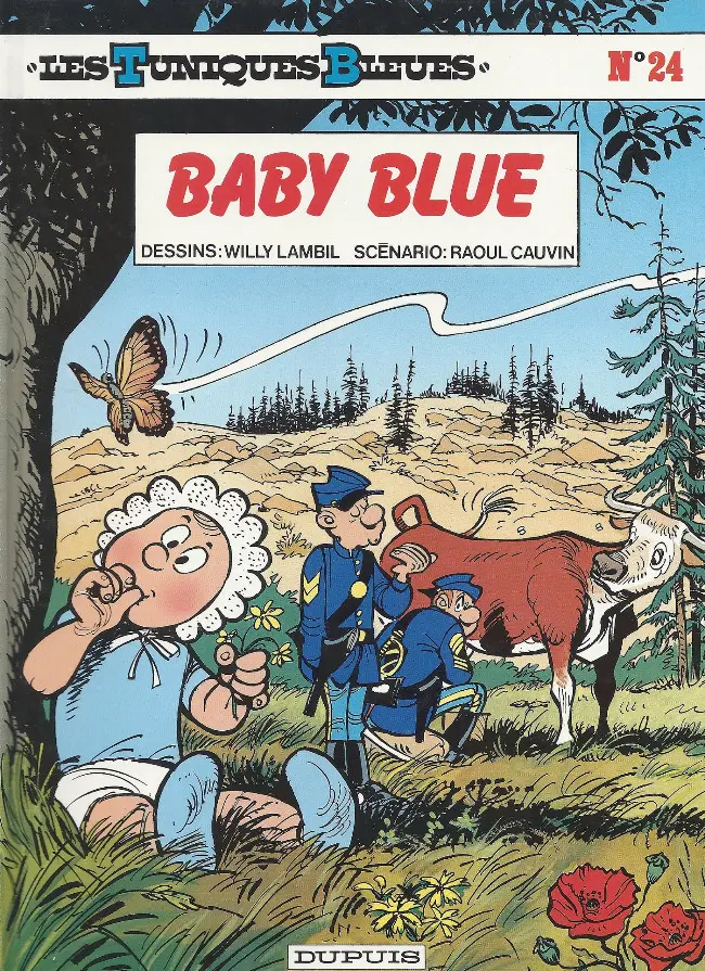 Couverture de l'album Les Tuniques Bleues Tome 24 Baby blue